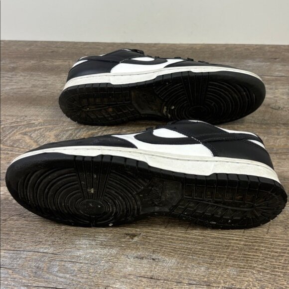 Nike Dunk Low “Panda” Black / White Leather DD1391-100 • Men’s 9.5 - Picture 6 of 8